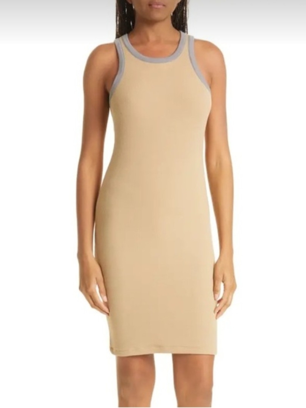 ATM Anthony Thomas Melillo Modal Stretch Ribbed Soft Tank Dress